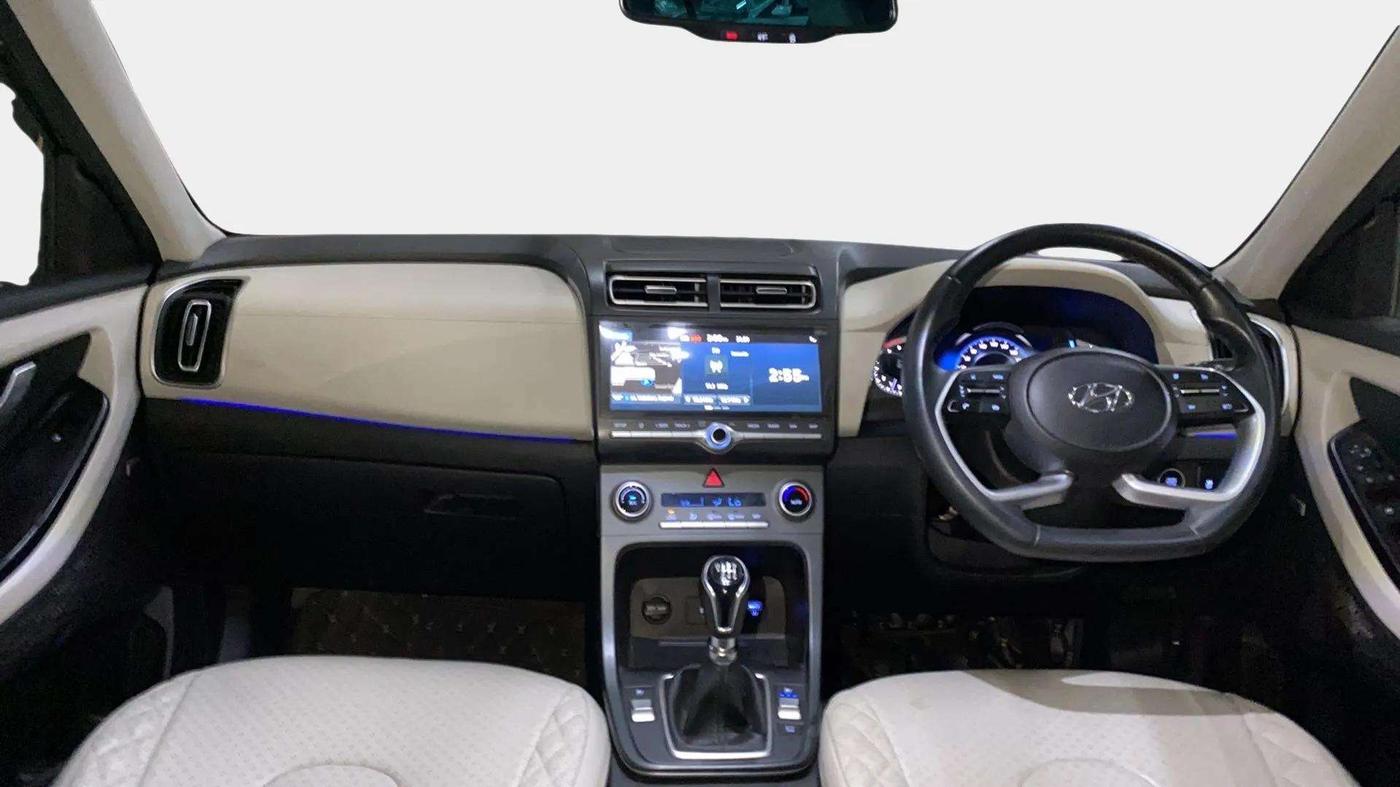 2022 Hyundai Creta SX (O) 1.5 DIESEL, Diesel, Manual, 64,378 km, Dashboard
