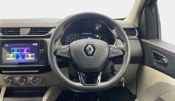 2020 Renault TRIBER RXT AMT, Petrol, Automatic, 19,608 km, Steering Wheel Close Up