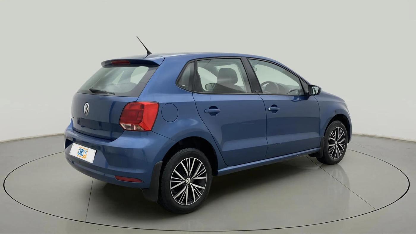 2017 Volkswagen Polo HIGHLINE1.2L, Petrol, Manual, 59,572 km, Right Back Diagonal