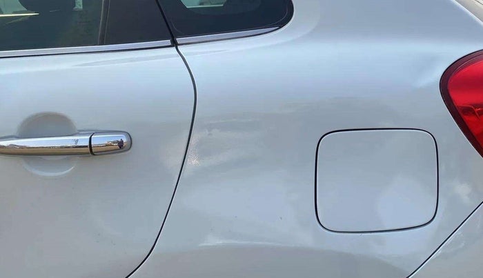 2018 Maruti Baleno ALPHA CVT PETROL 1.2, Petrol, Automatic, 79,420 km, Left quarter panel - Slightly dented