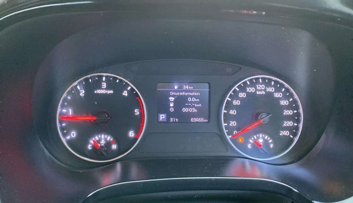 2020 KIA SELTOS HTK PLUS AT 1.5 DIESEL, Diesel, Automatic, 69,550 km, Odometer Image