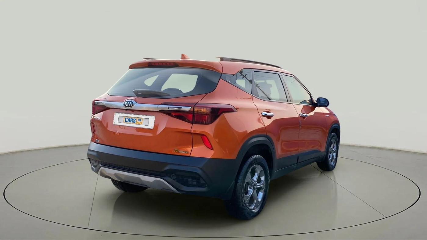 2020 KIA SELTOS HTK PLUS AT 1.5 DIESEL, Diesel, Automatic, 69,772 km, Right Back Diagonal