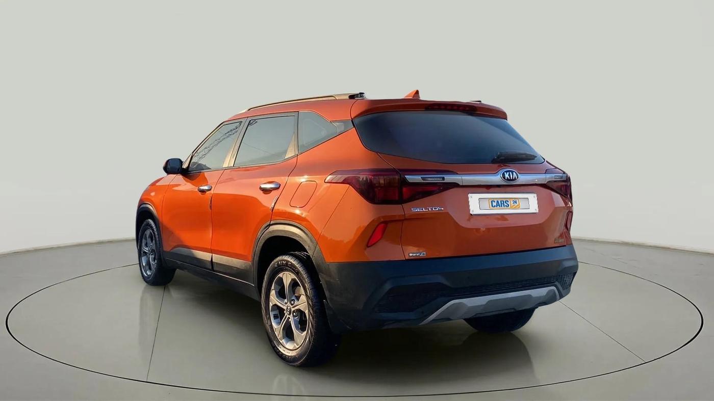 2020 KIA SELTOS HTK PLUS AT 1.5 DIESEL, Diesel, Automatic, 69,772 km, Left Back Diagonal