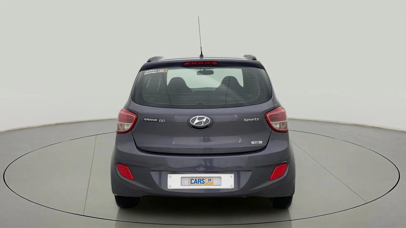 2016 Hyundai Grand i10 SPORTZ 1.2 KAPPA VTVT, CNG, Manual, 79,364 km, Back/Rear