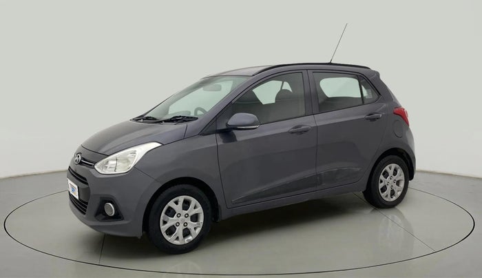 2016 Hyundai Grand i10 SPORTZ 1.2 KAPPA VTVT, CNG, Manual, 79,364 km, Left Front Diagonal