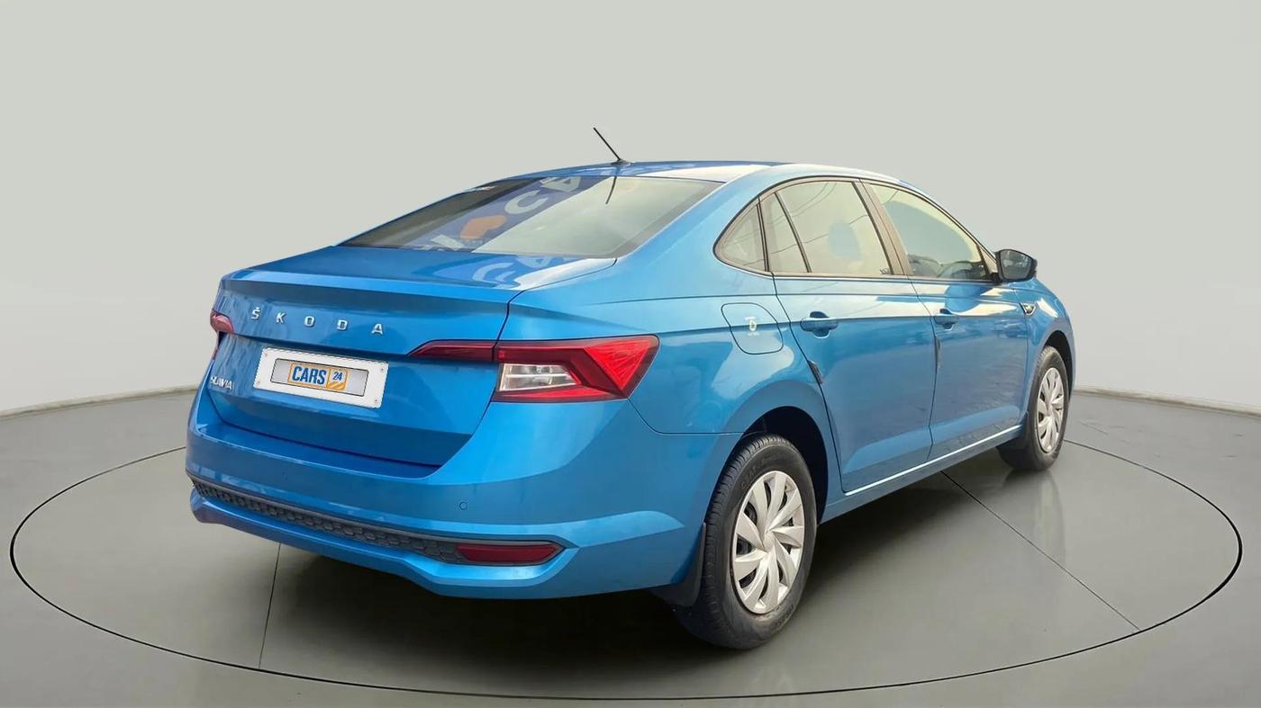 2022 Skoda SLAVIA ACTIVE 1.0L TSI MT, Petrol, Manual, 14,331 km, Right Back Diagonal