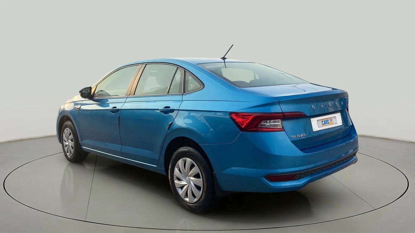 2022 Skoda SLAVIA ACTIVE 1.0L TSI MT, Petrol, Manual, 14,331 km, Left Back Diagonal