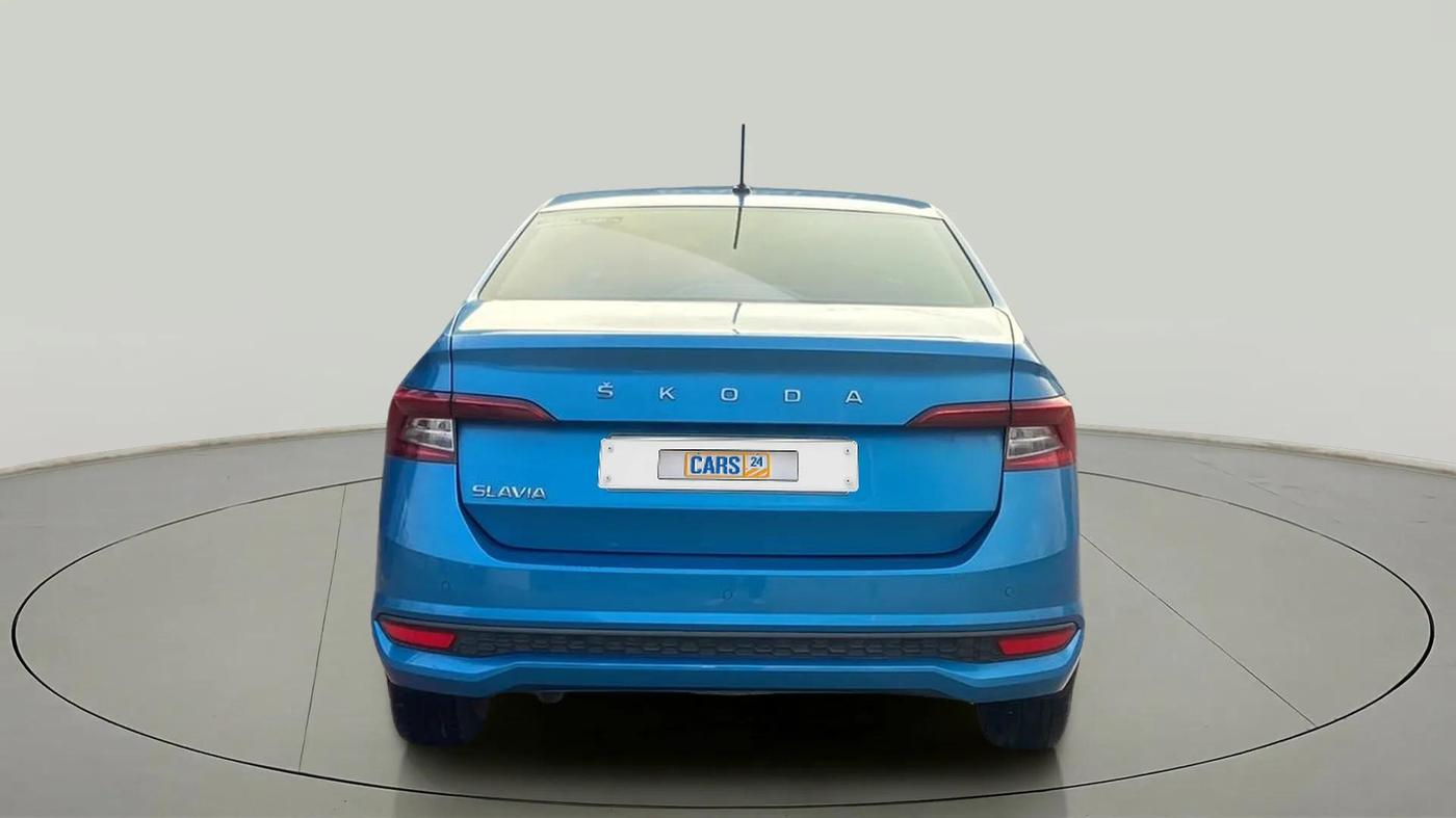 2022 Skoda SLAVIA ACTIVE 1.0L TSI MT, Petrol, Manual, 14,331 km, Back/Rear