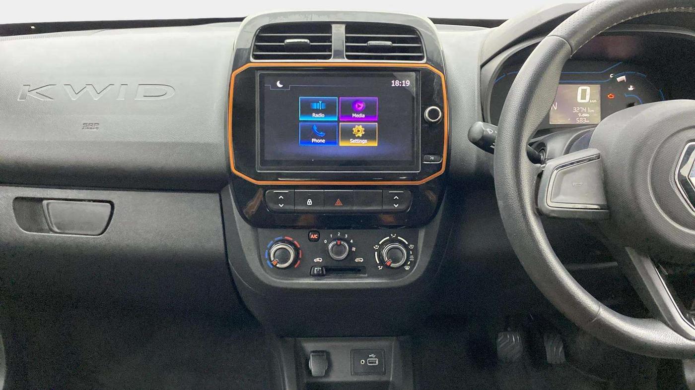 2021 Renault Kwid CLIMBER 1.0 AMT (O), Petrol, Automatic, 33,441 km, Air Conditioner
