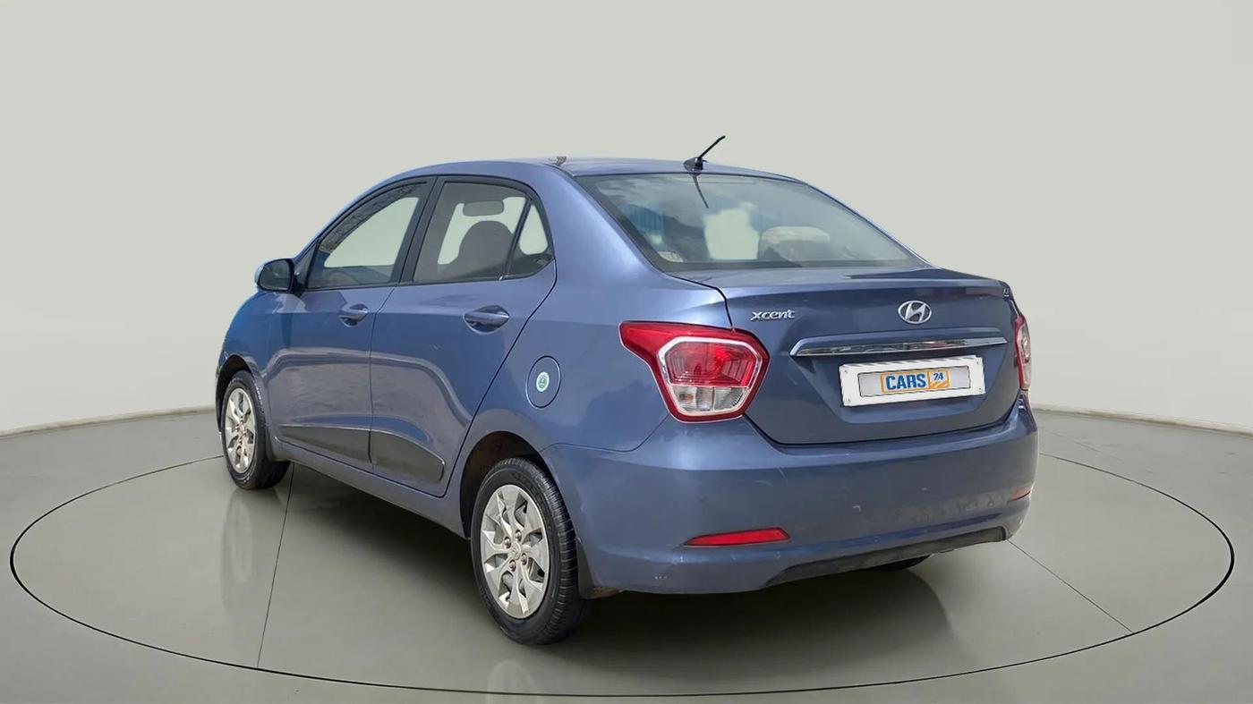 2016 Hyundai Xcent S 1.2, Petrol, Manual, 48,698 km, Left Back Diagonal
