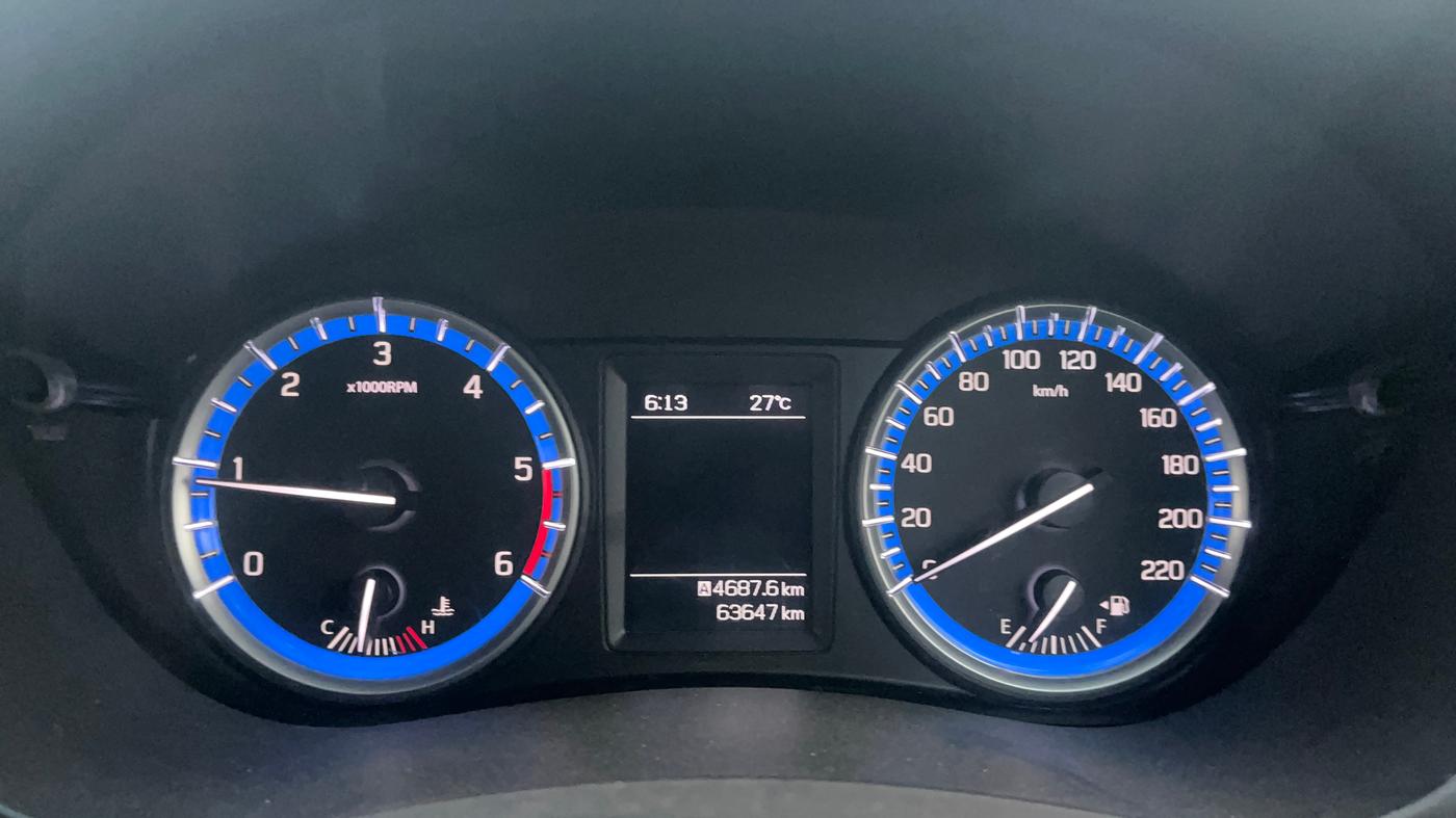 2017 Maruti S Cross ZETA 1.3, Diesel, Manual, 63,757 km, Odometer Image