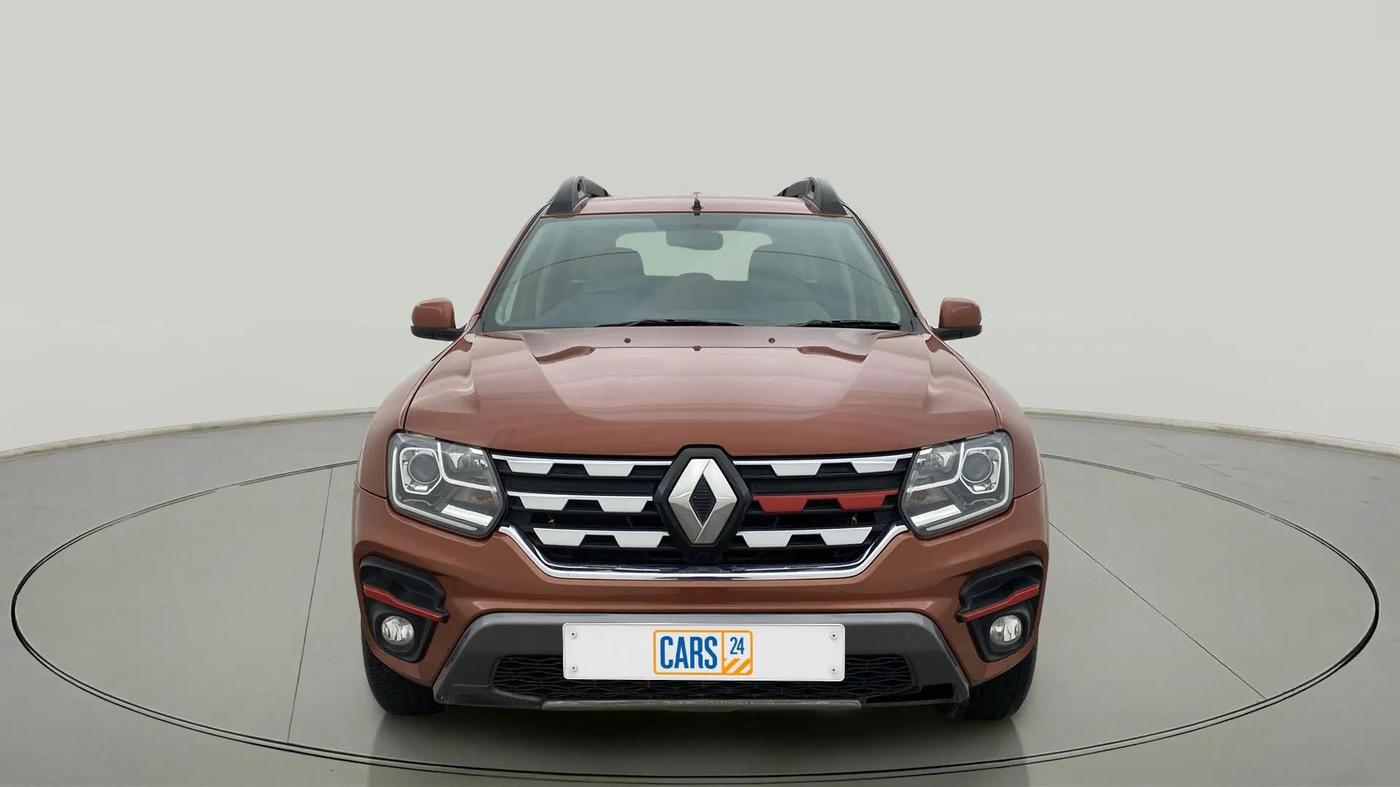 2020 Renault Duster RXZ 1.3 TURBO PETROL CVT, Petrol, Automatic, 56,420 km, Front