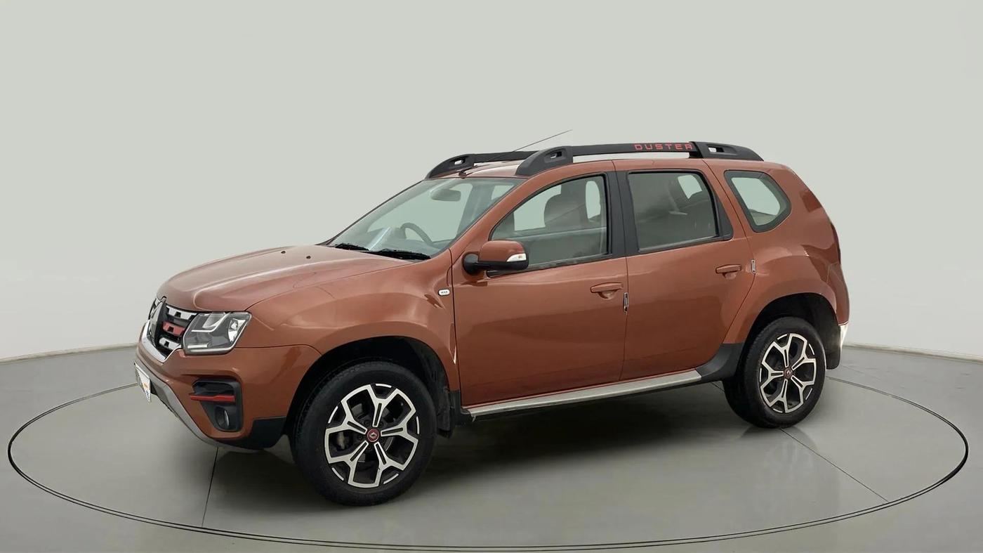 2020 Renault Duster RXZ 1.3 TURBO PETROL CVT, Petrol, Automatic, 56,420 km, Left Front Diagonal