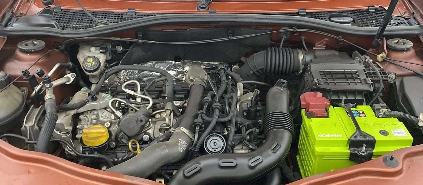 2020 Renault Duster RXZ 1.3 TURBO PETROL CVT, Petrol, Automatic, 56,420 km, Engine View
