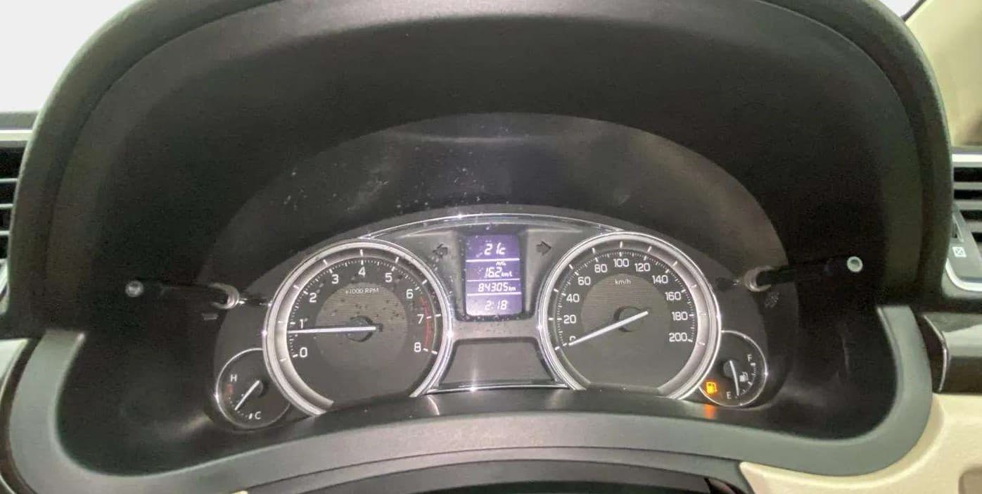 2018 Maruti Ciaz ALPHA 1.4 PETROL, Petrol, Manual, 84,347 km, Odometer Image