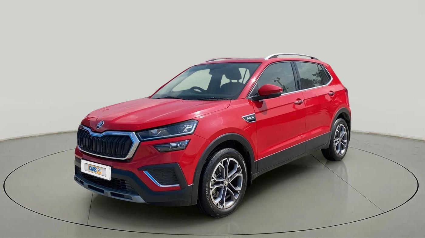 2021 Skoda KUSHAQ STYLE 1.5L TSI DSG, Petrol, Automatic, 49,553 km, Left Front Diagonal