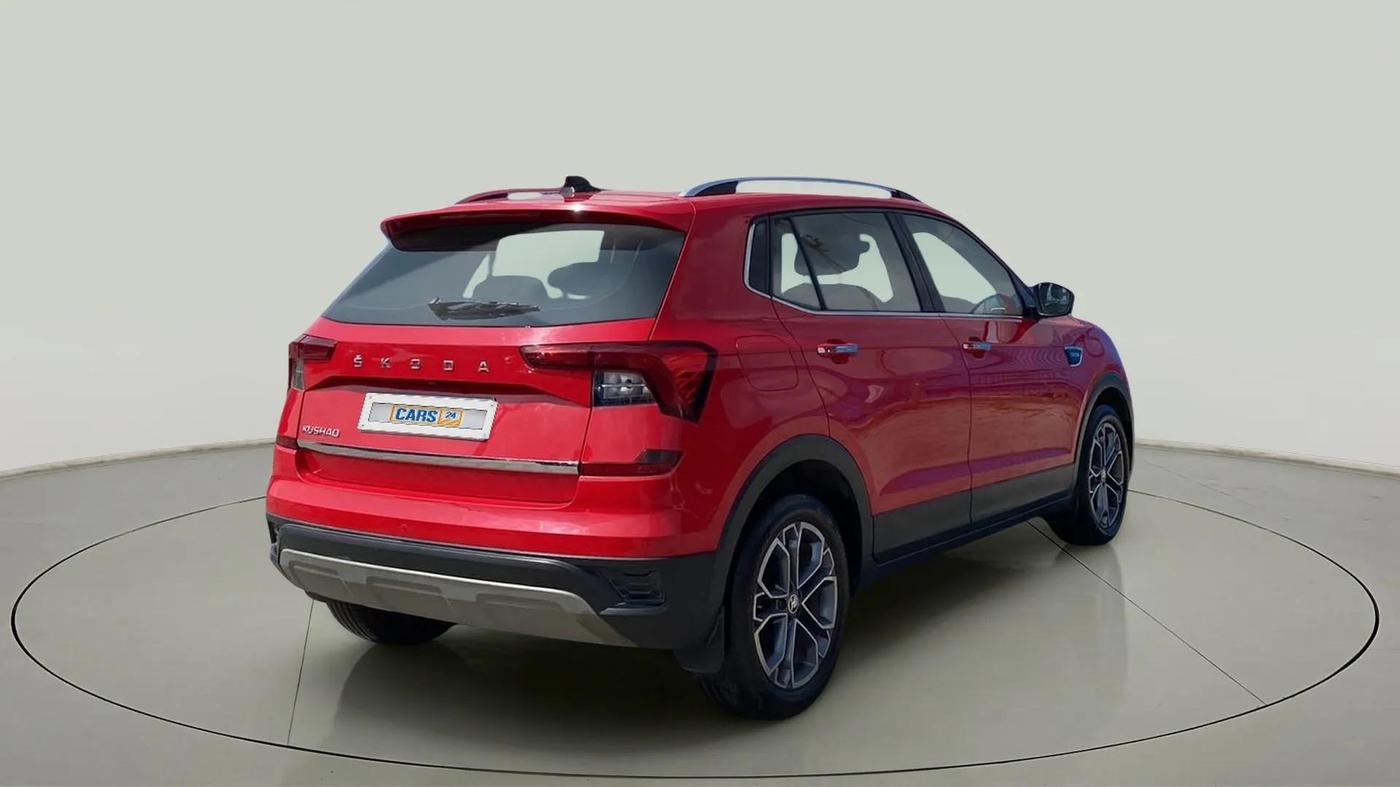 2021 Skoda KUSHAQ STYLE 1.5L TSI DSG, Petrol, Automatic, 49,553 km, Right Back Diagonal