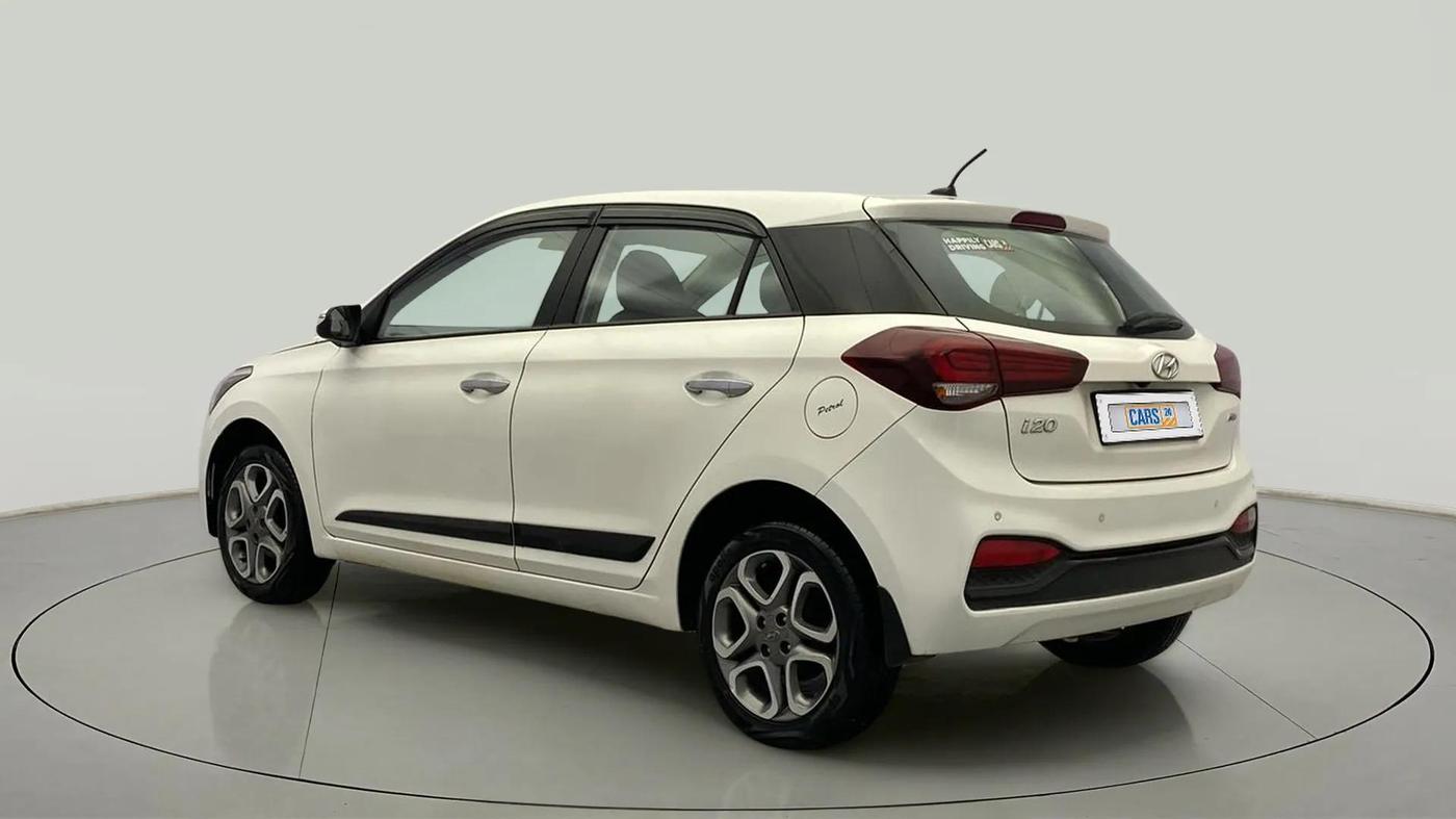 2018 Hyundai Elite i20 ASTA 1.2 (O), Petrol, Manual, 27,925 km, Left Back Diagonal