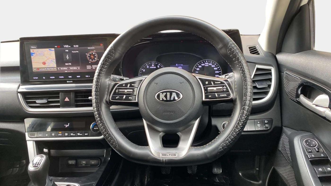 2020 KIA SELTOS HTX ANNIVERSARY EDITION 1.5 PETROL, Petrol, Manual, 48,517 km, Steering Wheel Close Up