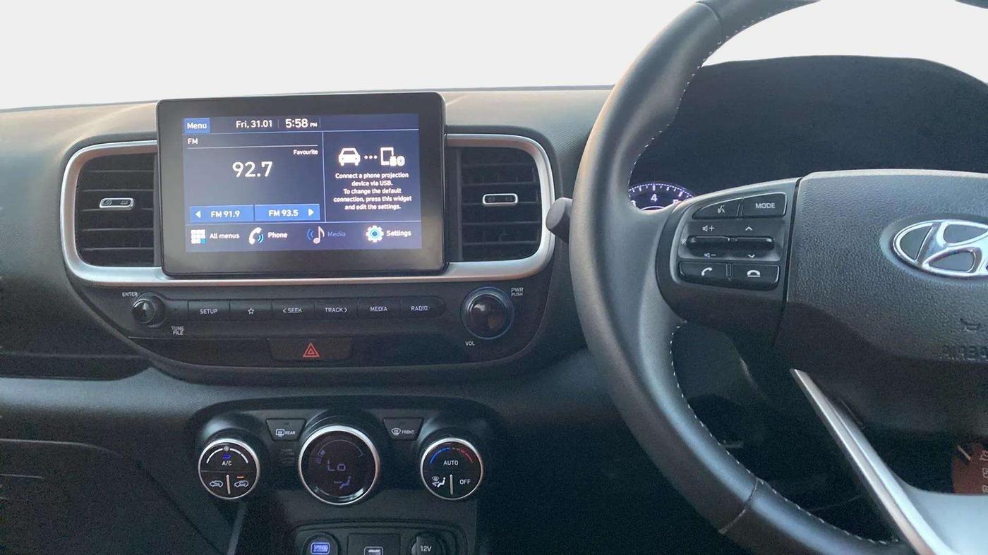 2021 Hyundai VENUE SX 1.0 TURBO IMT, Petrol, Manual, 21,583 km, Air Conditioner
