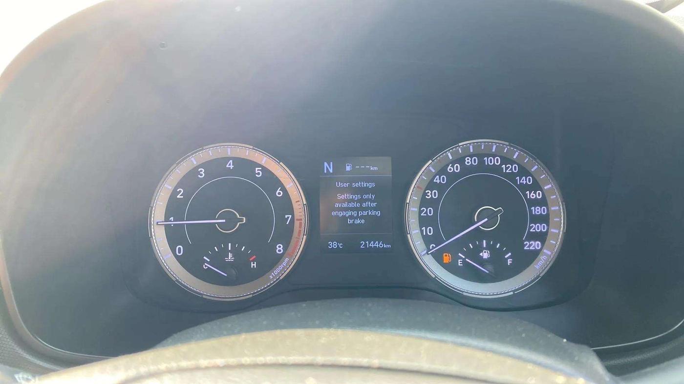 2021 Hyundai VENUE SX 1.0 TURBO IMT, Petrol, Manual, 21,583 km, Odometer Image