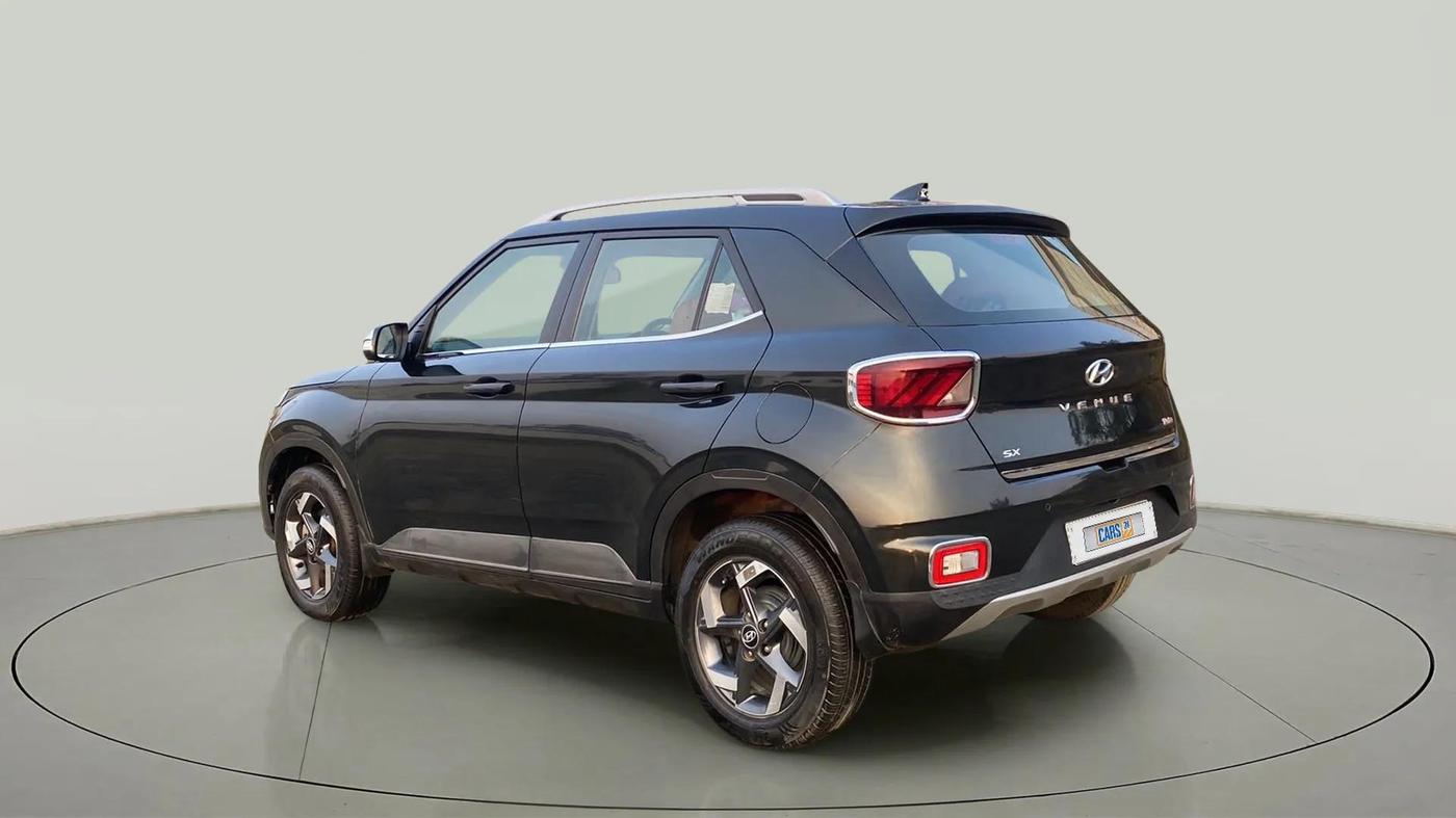 2021 Hyundai VENUE SX 1.0 TURBO IMT, Petrol, Manual, 21,583 km, Left Back Diagonal