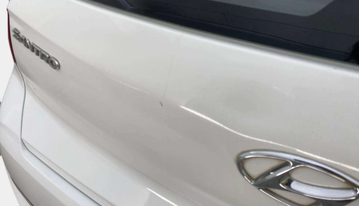 2019 Hyundai NEW SANTRO SPORTZ AMT, Petrol, Automatic, 37,144 km, Dicky (Boot door) - Slightly dented