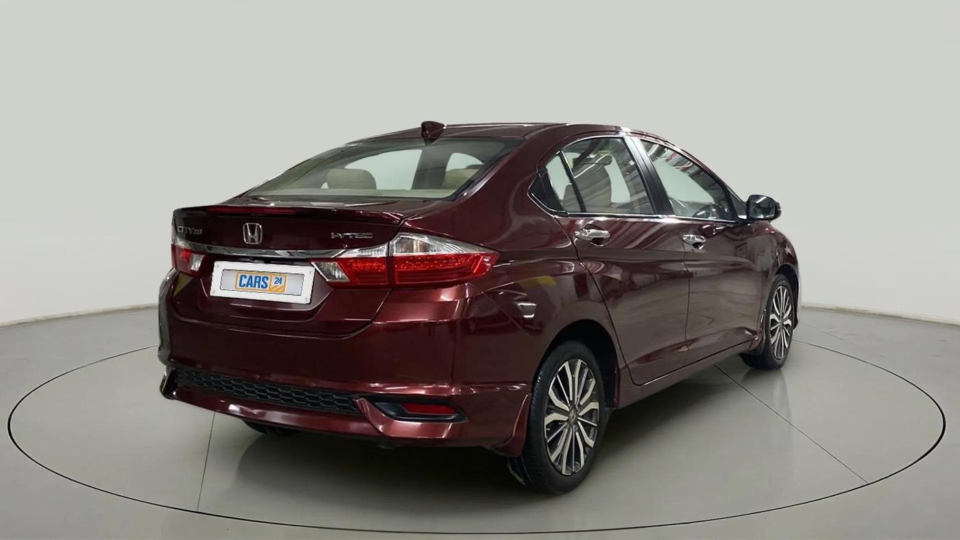 2017 Honda City 1.5L I-VTEC ZX CVT, Petrol, Automatic, 37,489 km, Right Back Diagonal