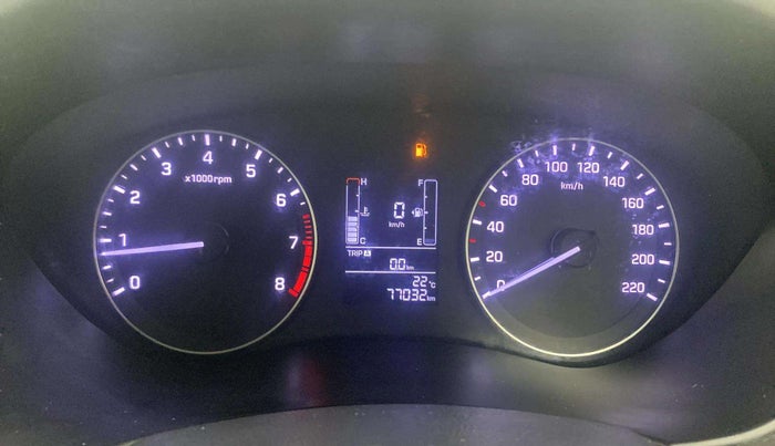 2015 Hyundai Elite i20 SPORTZ 1.2, Petrol, Manual, 77,008 km, Instrument cluster - Trip meter is not functional