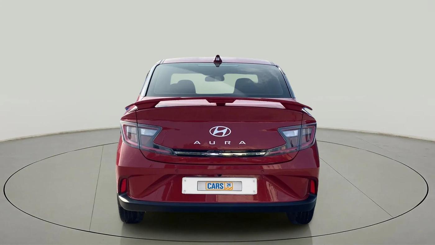 2023 Hyundai AURA SX PLUS 1.2 AMT, Petrol, Automatic, 10,604 km, Back/Rear