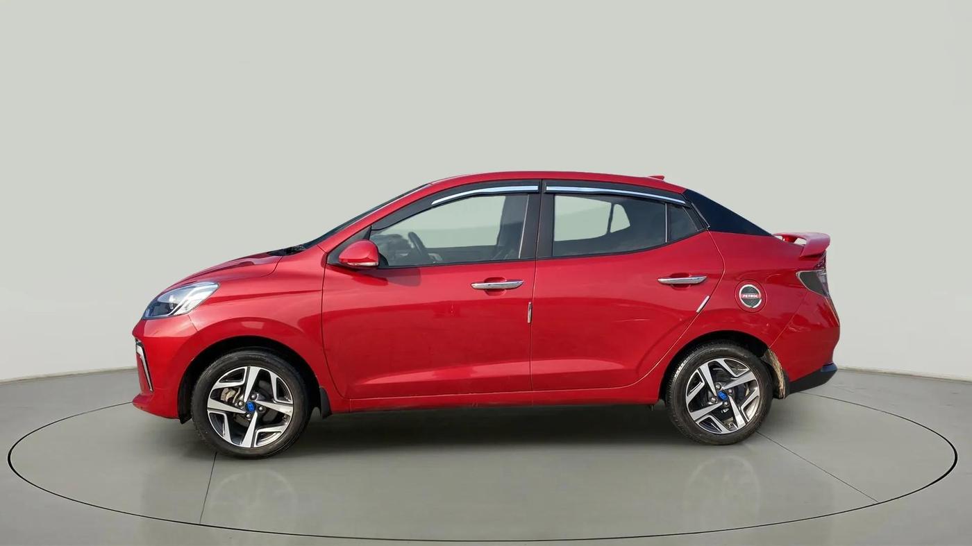 2023 Hyundai AURA SX PLUS 1.2 AMT, Petrol, Automatic, 10,604 km, Left Side
