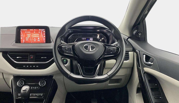 2022 Tata NEXON XZ PLUS (HS) PETROL, Petrol, Manual, 35,828 km, Steering Wheel Close Up