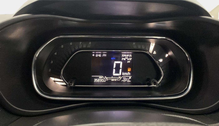 2022 Tata NEXON XZ PLUS (HS) PETROL, Petrol, Manual, 35,828 km, Odometer Image