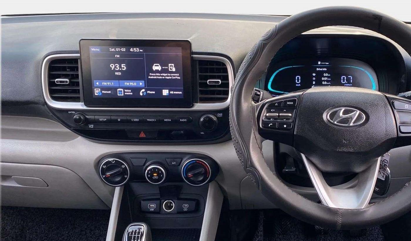 2022 Hyundai VENUE S PLUS 1.5 CRDI, Diesel, Manual, 44,557 km, Air Conditioner