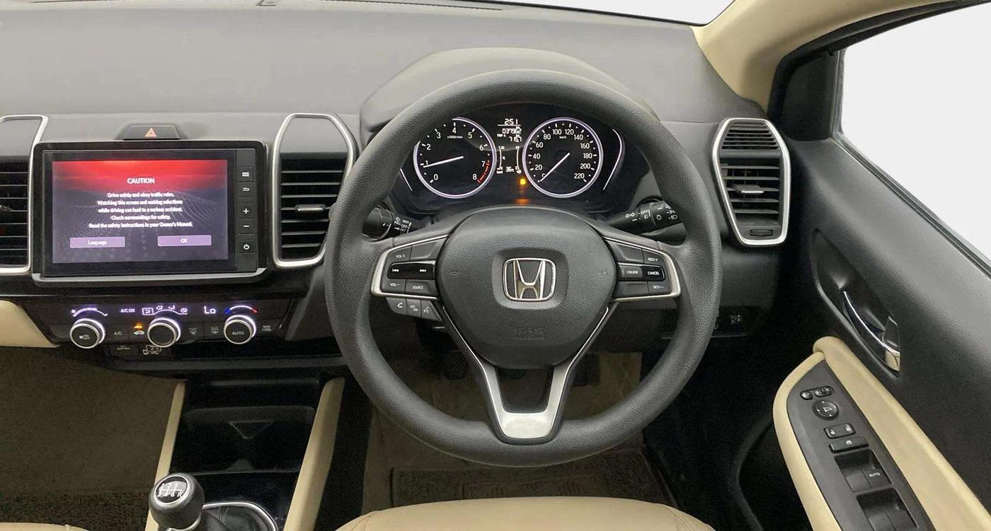 2021 Honda City 1.5L I-VTEC V MT 5TH GEN, Petrol, Manual, 37,966 km, Steering Wheel Close Up