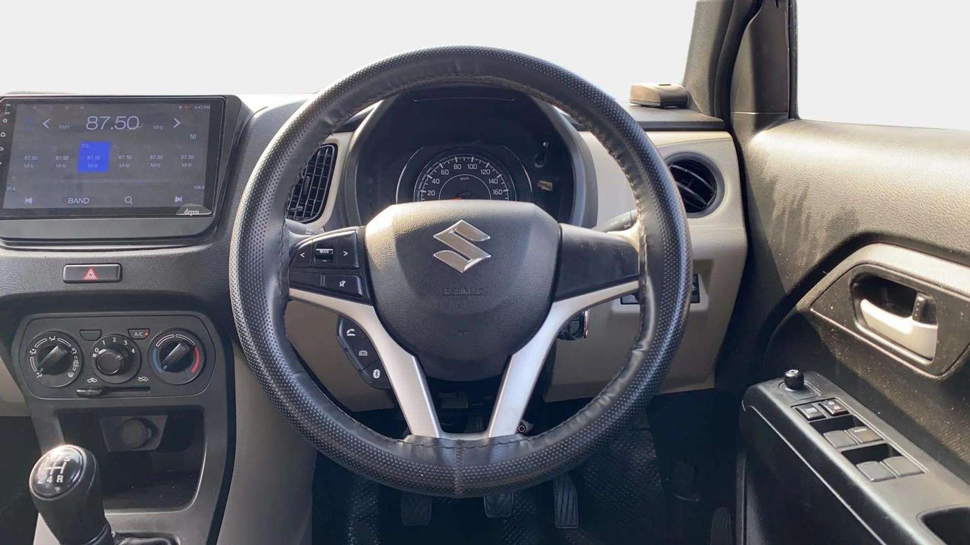 2022 Maruti New Wagon-R ZXI 1.2, Petrol, Manual, 25,079 km, Steering Wheel Close Up