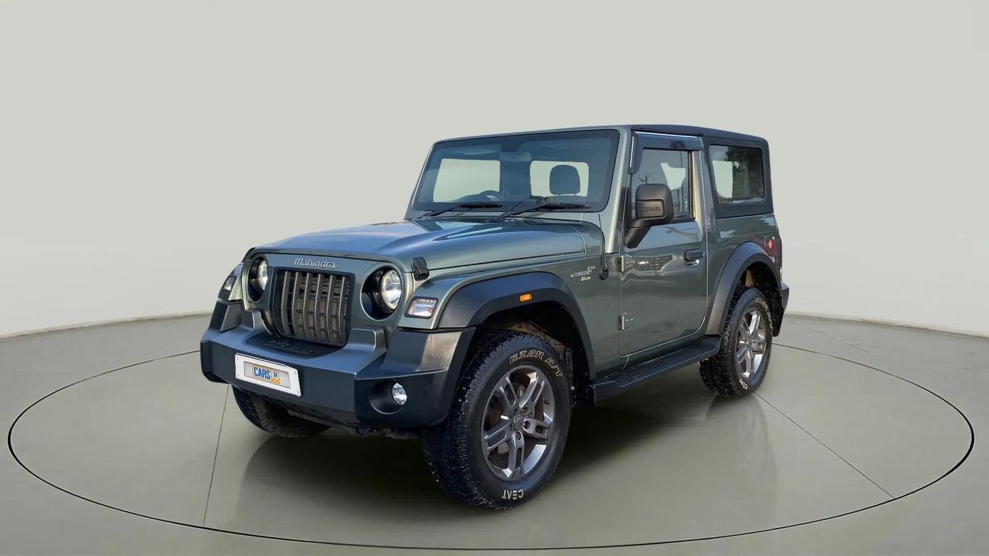 2022 Mahindra Thar LX HT PETROL 4WD MT, Petrol, Manual, 6,158 km, Left Front Diagonal