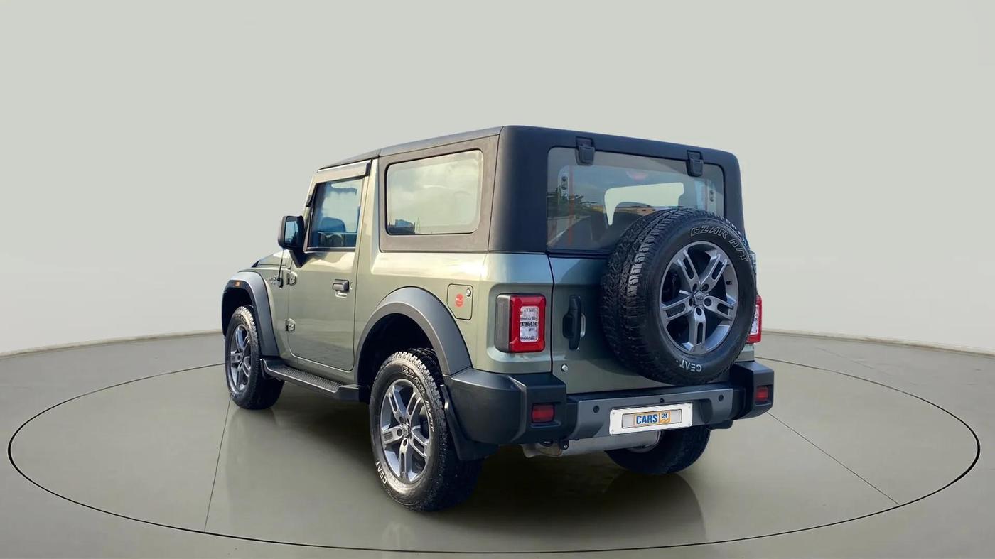 2022 Mahindra Thar LX HT PETROL 4WD MT, Petrol, Manual, 6,158 km, Left Back Diagonal