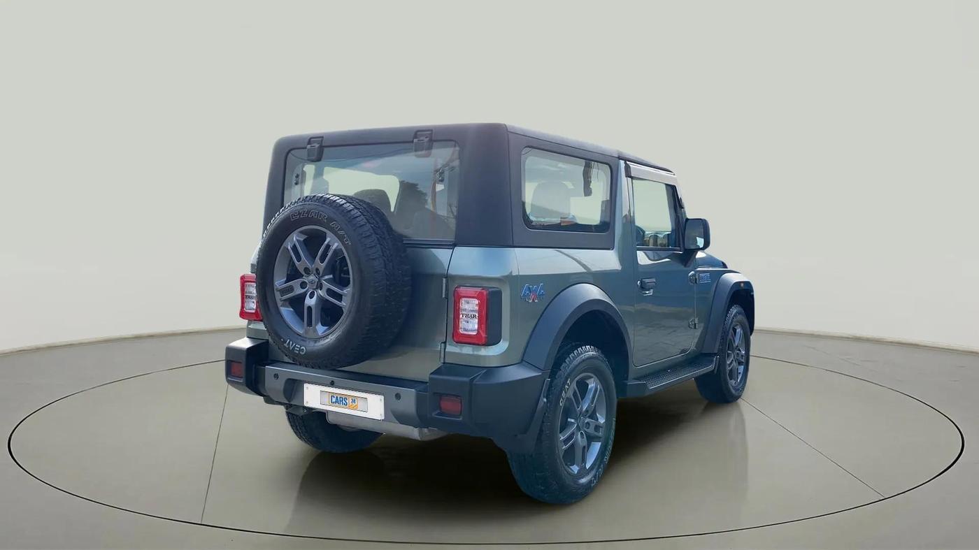 2022 Mahindra Thar LX HT PETROL 4WD MT, Petrol, Manual, 6,158 km, Right Back Diagonal