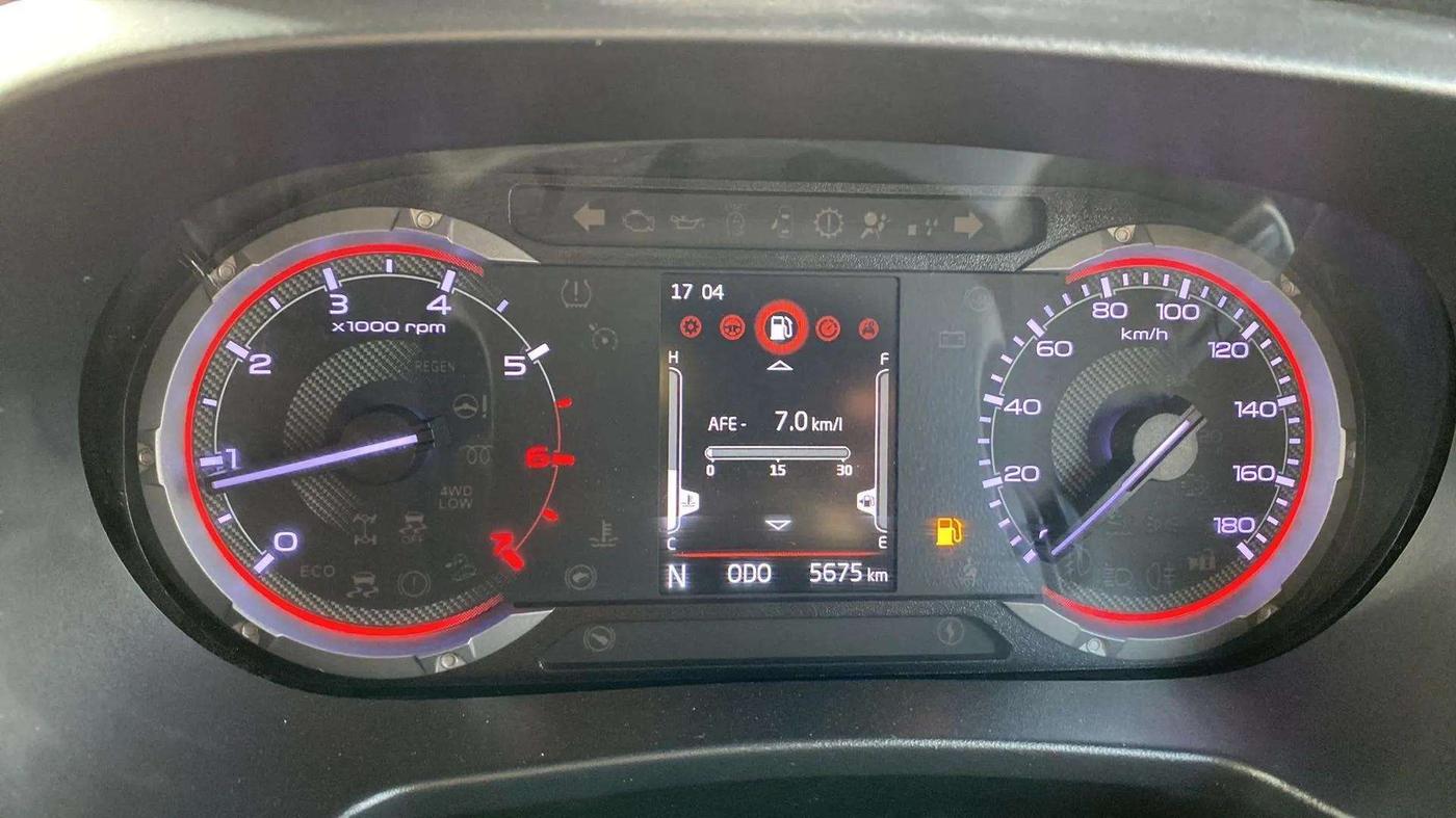 2022 Mahindra Thar LX HT PETROL 4WD MT, Petrol, Manual, 6,158 km, Odometer Image