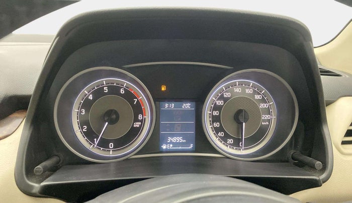 2017 Maruti Dzire ZXI, Petrol, Manual, 34,903 km, Odometer Image