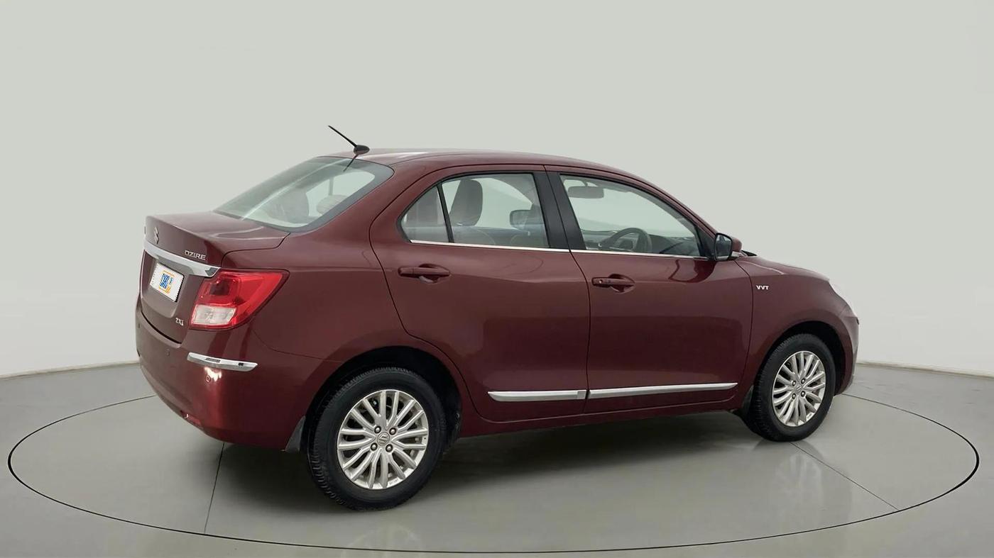 2017 Maruti Dzire ZXI, Petrol, Manual, 34,903 km, Right Back Diagonal