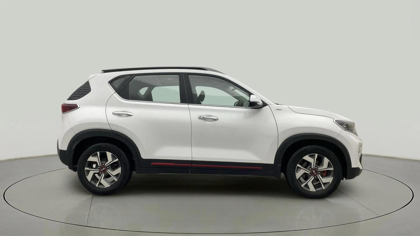 2020 KIA SONET GTX PLUS 1.0 IMT, Petrol, Manual, 50,806 km, Right Side View