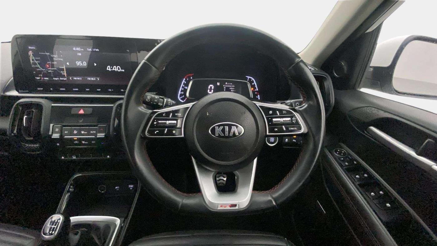 2020 KIA SONET GTX PLUS 1.0 IMT, Petrol, Manual, 50,806 km, Steering Wheel Close Up