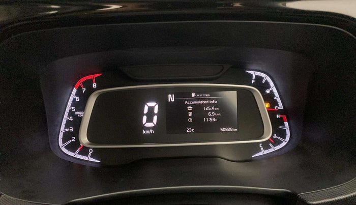 2020 KIA SONET GTX PLUS 1.0 IMT, Petrol, Manual, 50,806 km, Odometer Image