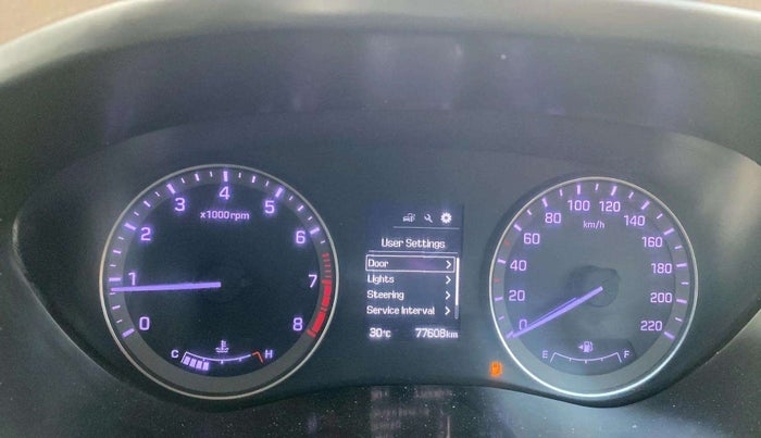 2017 Hyundai Elite i20 ASTA 1.2, Petrol, Manual, 77,624 km, Odometer Image