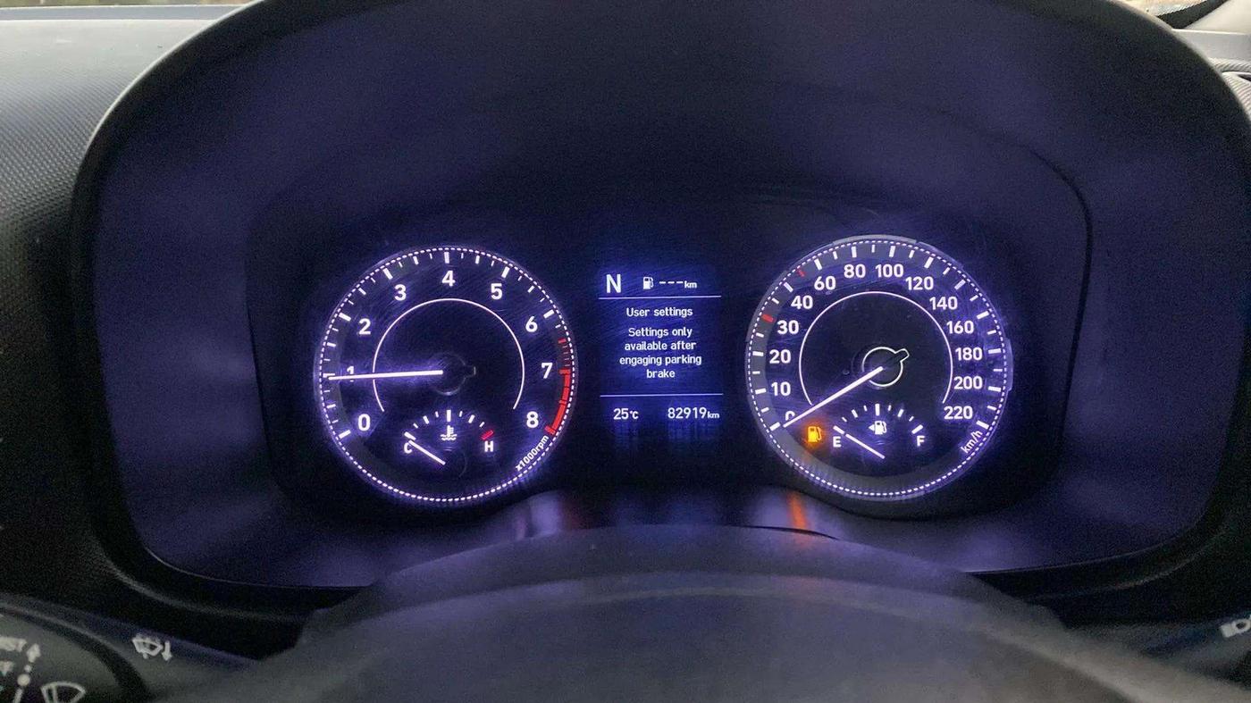 2020 Hyundai VENUE SX 1.0 (O) TURBO IMT, Petrol, Manual, 83,117 km, Odometer Image
