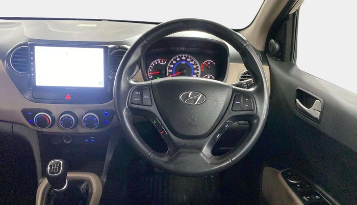 2016 Hyundai Grand i10 ASTA (O) 1.2 KAPPA VTVT, Petrol, Manual, 59,255 km, Steering Wheel Close Up