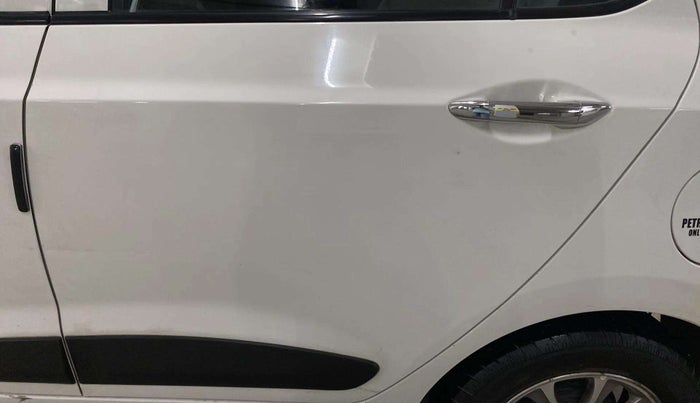 2016 Hyundai Grand i10 ASTA (O) 1.2 KAPPA VTVT, Petrol, Manual, 59,255 km, Rear left door - Slightly dented
