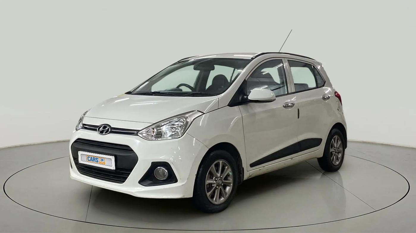 2016 Hyundai Grand i10 ASTA (O) 1.2 KAPPA VTVT, Petrol, Manual, 59,255 km, Left Front Diagonal